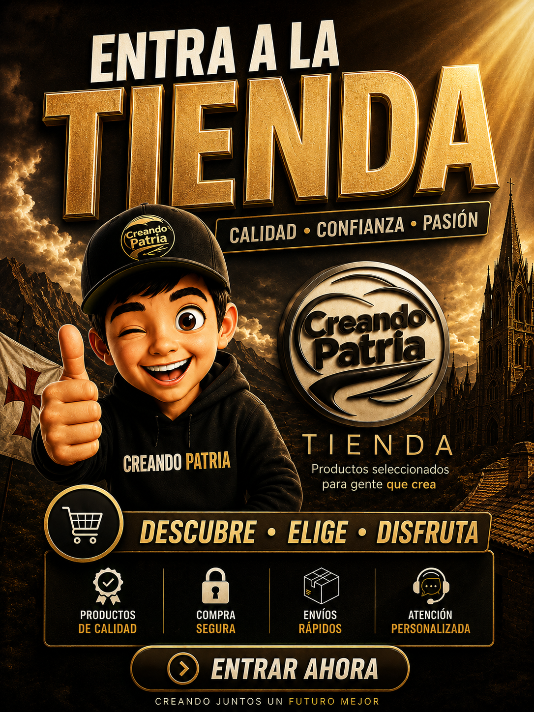 Entra a la tienda Creando Patria